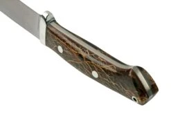 Bark River Classic Drop Point Hunter CPM S45VN Smoke Prickly Pear Natural Liner, Couteau Fixe -Magasin De Couteaux BRK02 176SPPNL 04 barkriver