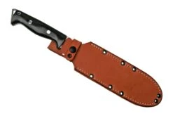 Bark River Bravo Tope Recon CPM 3V Black Canvas Micarta, Couteau De Survie -Magasin De Couteaux BRK10 221BCM 06 barkriver