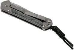 Chris Reeve Sebenza 31 Large Black Micarta Inlay L31-1200 Couteau De Poche -Magasin De Couteaux CRL31 1200 04 chrisreeve