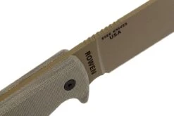 ESEE Model 6 Desert Tan Blade 6P-DE Couteau De Survie Avec étui Zytel + Clip Ceinture -Magasin De Couteaux EE ESEE 6P DE 05 esee knives ee esee 6p de 05