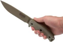 ESEE Model 6 Desert Tan Blade 6P-DE Couteau De Survie Avec étui Zytel + Clip Ceinture -Magasin De Couteaux EE ESEE 6P DE 07 esee knives ee esee 6p de 07