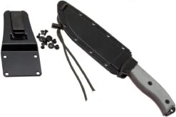 ESEE Model 6 Serrated 6S Couteau De Survie Avec étui Noir + Clip Ceinture -Magasin De Couteaux EE ESEE 6S B 07 esee knives ee esee 6s b 07