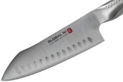Global Ni GN-006 Santoku/couteau à Légumes Avec Alvéoles 18 Cm -Magasin De Couteaux GLN0006 03 global ni