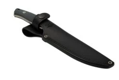 GiantMouse GMF4 Black Canvas Micarta, Couteau Fixe, Ansø Et Voxnaes Design -Magasin De Couteaux GMGMF4 DB 06 giantmouse