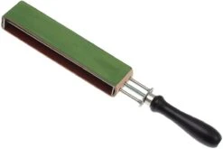 Herold Solingen HS56J Cuir à Rasoir Double-face, Vert/cuir