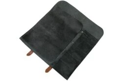 Knivesandtools Serviette à Couteaux En Cuir Utah Black 45x47 -Magasin De Couteaux KNKB340141 5 03 knivesandtools