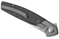 Kizer Grazioso Ki4572A1, 20CV, Black Titanium Carbon Fiber Couteau De Poche, Manganas Design -Magasin De Couteaux KZKI4572A1 04 kizer