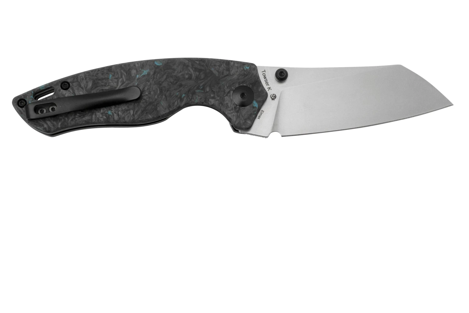 Kizer Towser K KI4593A1 Fatcarbon, Couteau De Poche, Azo Design 3 Kizer Towser K KI4593A1 Fatcarbon, Couteau De Poche, Azo Design