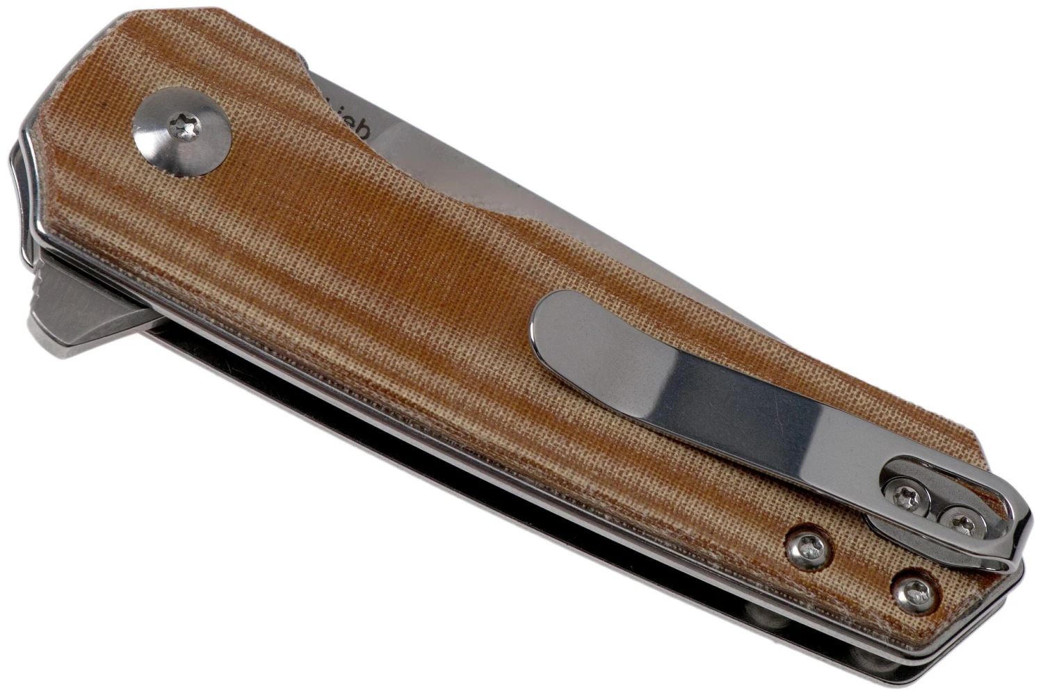 Kizer Lieb V2541N4 Brown Micarta Couteau De Poche, Azo Design 6 Kizer Lieb V2541N4 Brown Micarta Couteau De Poche, Azo Design – Image 4