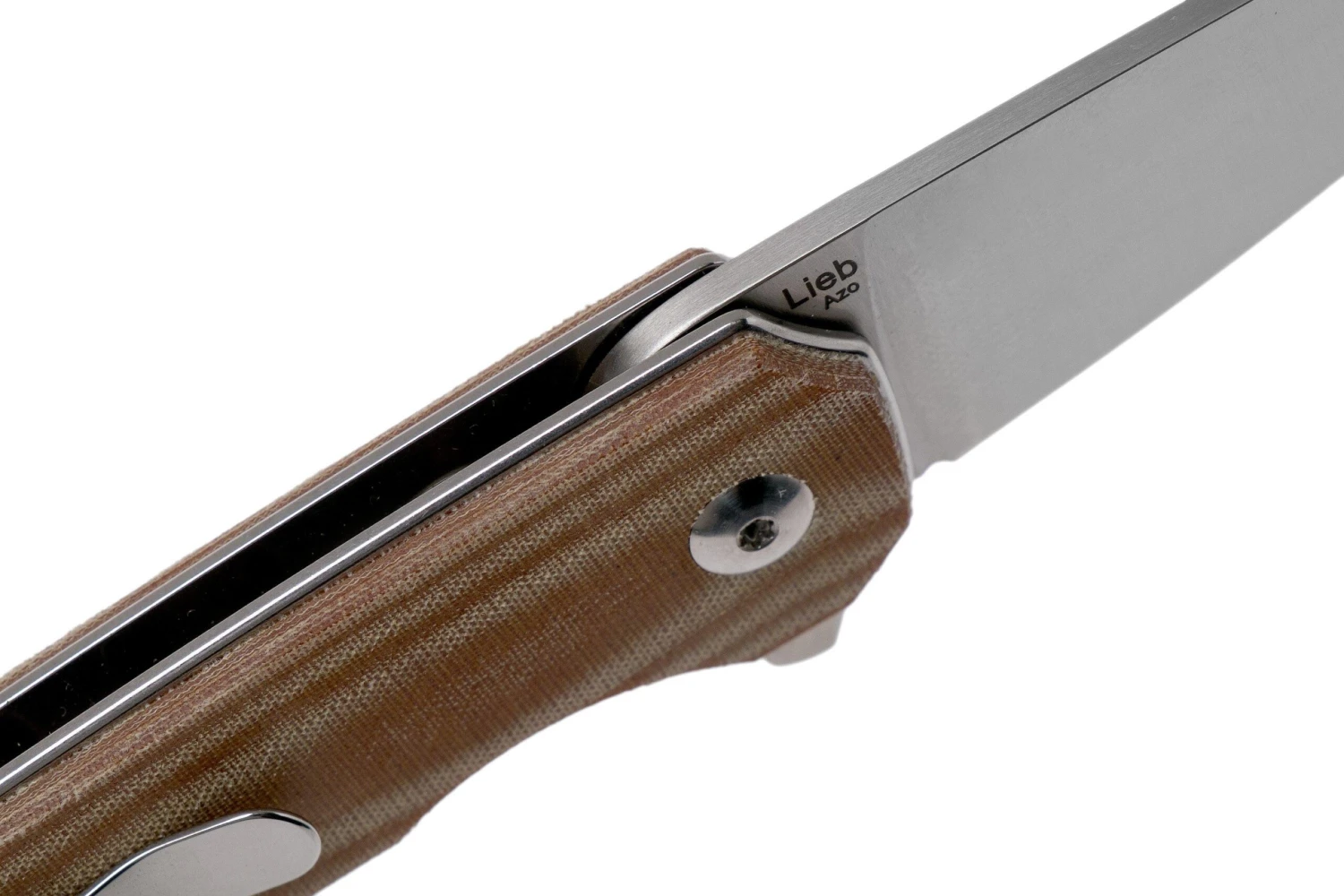 Kizer Lieb V2541N4 Brown Micarta Couteau De Poche, Azo Design 8 Kizer Lieb V2541N4 Brown Micarta Couteau De Poche, Azo Design – Image 6