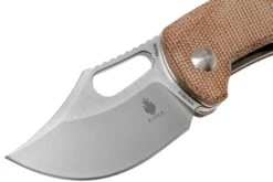 Kizer Urban Bowie V2578C2 154CM, Natural Micarta, Couteau De Poche, Dirk Pinkerton Design 11 Kizer Urban Bowie V2578C2 154CM, Natural Micarta, Couteau De Poche, Dirk Pinkerton Design -Magasin De Couteaux KZV2578C2 03 kizer