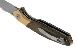 Kizer Vanguard Grazioso, Micarta, N690, V4572N2 Couteau De Poche -Magasin De Couteaux KZV4572N2 04 kizer