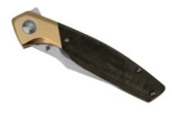 Kizer Vanguard Grazioso, Micarta, N690, V4572N2 Couteau De Poche -Magasin De Couteaux KZV4572N2 06 kizer