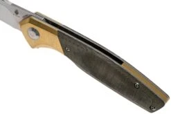 Kizer Vanguard Grazioso, Micarta, N690, V4572N2 Couteau De Poche -Magasin De Couteaux KZV4572N2 07 kizer