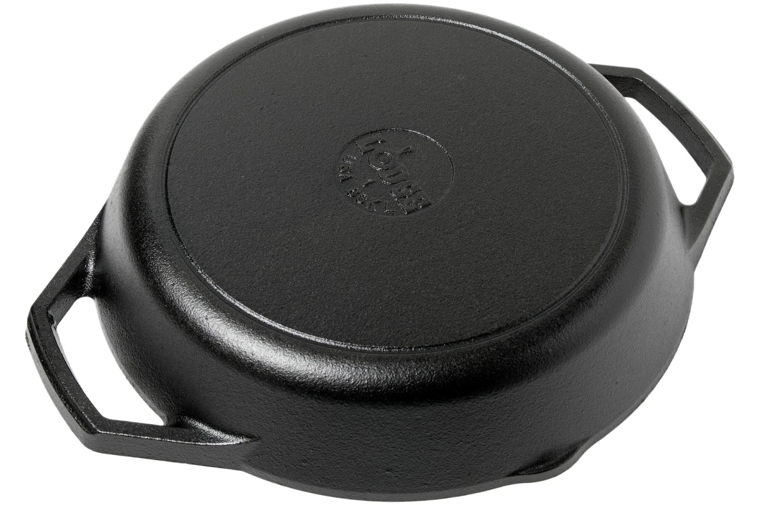 Lodge Skillet/ Poêle à Frire Avec Deux Poignées L8SKL, Diamètre 26 Cm 3 Lodge Skillet/ Poêle à Frire Avec Deux Poignées L8SKL, Diamètre 26 Cm – Image 2