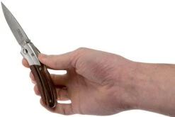 Mcusta MC-141G Shinra Mixture Ripple, Ironwood, Couteau De Gentleman -Magasin De Couteaux MC 0141G 08 mcusta