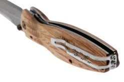 Mcusta MC-0182D Sengoku Toyotomi Hideyoshi, Yellow Pakkawood, Couteau De Gentleman -Magasin De Couteaux MC 0182D 04 mcusta