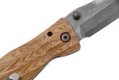 Mcusta MC-0182D Sengoku Toyotomi Hideyoshi, Yellow Pakkawood, Couteau De Gentleman -Magasin De Couteaux MC 0182D 05 mcusta