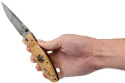 Mcusta MC-0182D Sengoku Toyotomi Hideyoshi, Yellow Pakkawood, Couteau De Gentleman -Magasin De Couteaux MC 0182D 08 mcusta