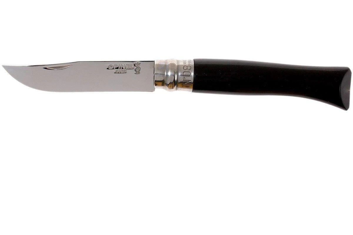 Opinel Couteau De Poche No. 8 Gamme De Luxe, Inox, Corne De Buffle 3 Opinel Couteau De Poche No. 8 Gamme De Luxe, Inox, Corne De Buffle