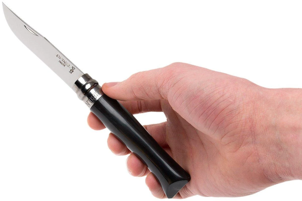 Opinel Couteau De Poche No. 8 Gamme De Luxe, Inox, Corne De Buffle 9 Opinel Couteau De Poche No. 8 Gamme De Luxe, Inox, Corne De Buffle – Image 7