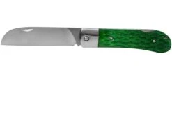 QSP Knife Worker QS128-B Green Bone Couteau De Poche, Arthur Brehm Design