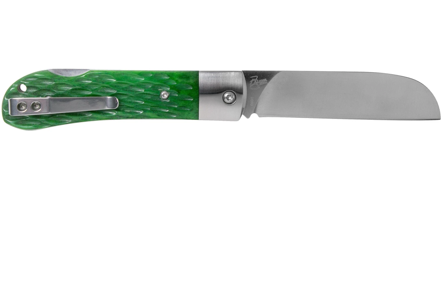 QSP Knife Worker QS128-B Green Bone Couteau De Poche, Arthur Brehm Design 4 QSP Knife Worker QS128-B Green Bone Couteau De Poche, Arthur Brehm Design – Image 2