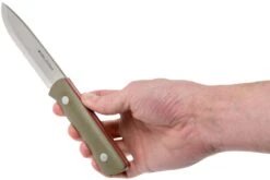 Real Steel Bushcraft III Scandi 3726 Coyote Couteau Bushcraft -Magasin De Couteaux RL3726 06 real steel knives