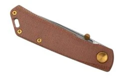 Real Steel Luna Boost Premium, Damascus, Brown Micarta, Couteau De Poche Knivesandtools Exclusive -Magasin De Couteaux RL7078 06 realsteel