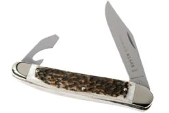 Robert Klaas Classic Line 100mm, Real Stag 383-451 Couteau & Décapsuleur -Magasin De Couteaux RS383 451 02 robert klaas rs383 451 02