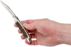 Robert Klaas Classic Line 100mm, Real Stag 383-451 Couteau & Décapsuleur -Magasin De Couteaux RS383 451 07 robert klaas rs383 451 07