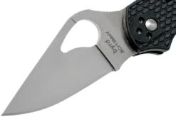 Spyderco Byrd Robin 2 Noir BY10PBK2 Couteau De Poche -Magasin De Couteaux SPBY10PBK2 03 spyderco