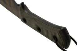 TRC Knives Apocalypse Apo Finish Elmax Green Canvas Micarta, Couteau De Survie 11 TRC Knives Apocalypse Apo Finish Elmax Green Canvas Micarta, Couteau De Survie -Magasin De Couteaux TI AP AP MICGN 04 trc