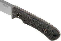 TRC Knives South Pole, Elmax, Black Canvas Micarta, Couteau De Survie -Magasin De Couteaux TI SP MICBK 05 trc knives v202111