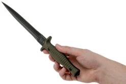 Spartan Blades George V14 Dagger Black Blade, Green Handle, Dague -Magasin De Couteaux USSB27BKGRKYBK 06 spartan blades