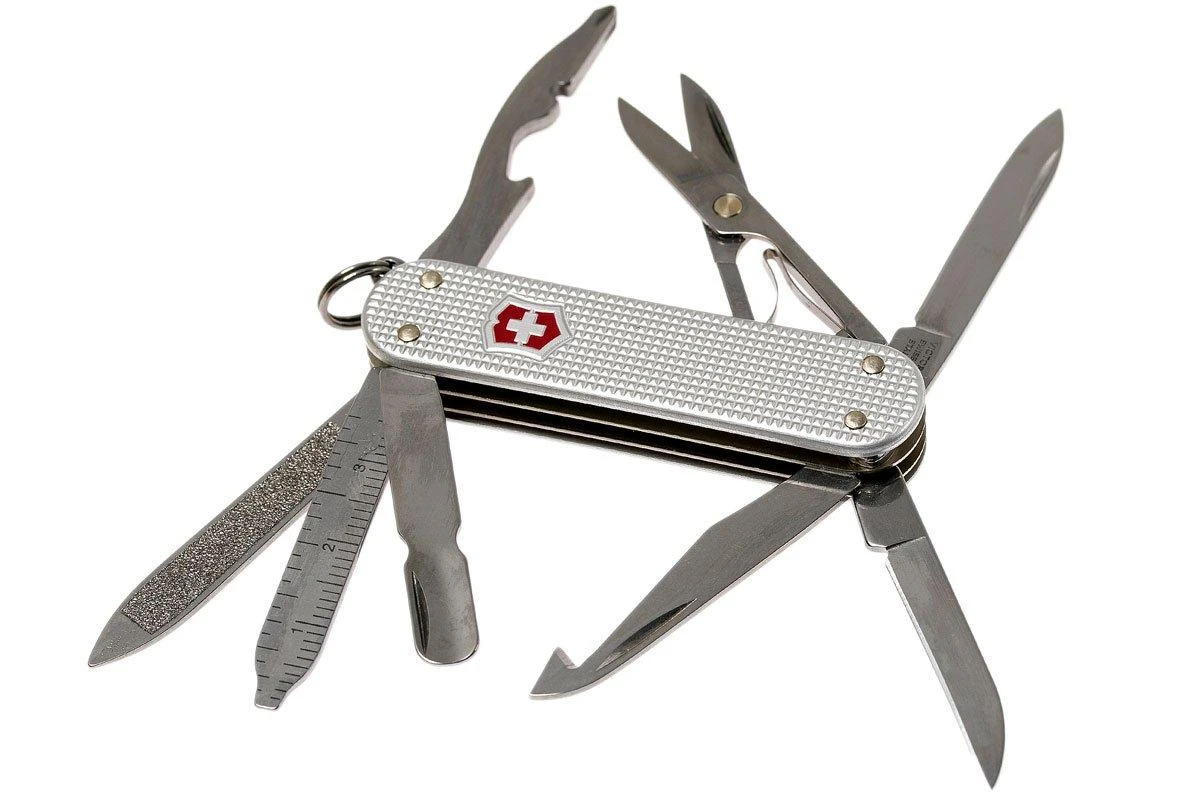 Victorinox MiniChamp Alox Silver 0.6381.26 Couteau Suisse 3 Victorinox MiniChamp Alox Silver 0.6381.26 Couteau Suisse