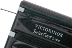 Victorinox SwissCard Lite Noir Transparent 0.7333.T3 -Magasin De Couteaux VT0 7333 T3 03 victorinox