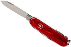 Victorinox Climber Rouge Transparent 1.3703.T Couteau Suisse -Magasin De Couteaux VT1 3703 T 03 victorinox vt1 3703 t 03