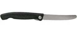Victorinox SwissClassic Couteau à Légumes Pliant Dentelé Noir, 6.7833.FB 10 Victorinox SwissClassic Couteau à Légumes Pliant Dentelé Noir, 6.7833.FB -Magasin De Couteaux VT6 7833 FB 02 victorinox