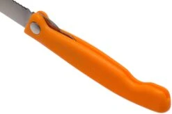 Victorinox SwissClassic 6.7836.F9B Couteau à Légumes Pliant Dentelé, Orange -Magasin De Couteaux VT6 7836 F9B 05 victorinox